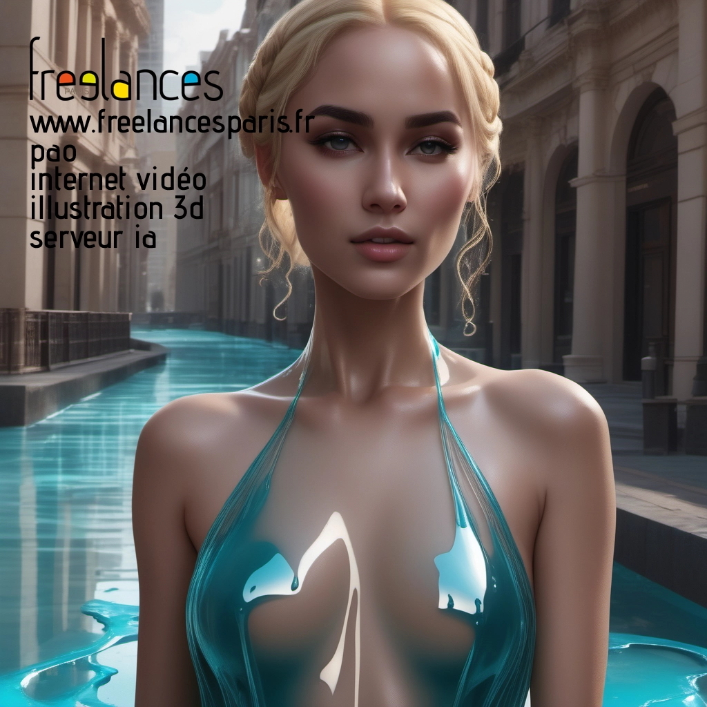 Pao mise en page internet vidéo illustration 3d serveur IA générative AI freelance paris studio de création magazines mppffby0